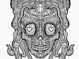 Free Printable Sugar Skull Coloring Pages Sugar Skull Coloring Page Coloring Pages Sugar Skulls Mexican Sugar