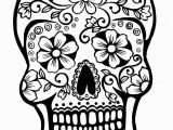 Free Printable Sugar Skull Coloring Pages Sugar Skull Coloring Pages