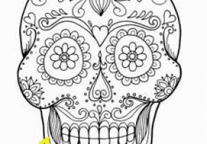 Free Printable Sugar Skull Coloring Pages Sugar Skull Coloring Pages