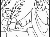 Free Printable Sunday School Coloring Pages for Preschoolers Palm Sunday Coloring Page