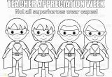 Free Printable Superhero Coloring Pages Pdf Instant Download Printable Superhero Teacher by