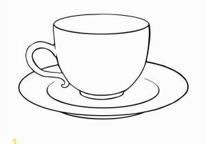 Free Printable Tea Cup Coloring Pages Cup Tea Coloring Page Fresh 28 Collection Tea Cup Clipart