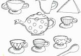 Free Printable Tea Cup Coloring Pages Tea Cup Coloring Page Inspirational Cups Drawing at Getdrawings