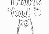 Free Printable Thank You Coloring Pages Thank whoo Thank You Coloring Page Twisty Noodle with