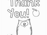 Free Printable Thank You Coloring Pages Thank whoo Thank You Coloring Page Twisty Noodle with