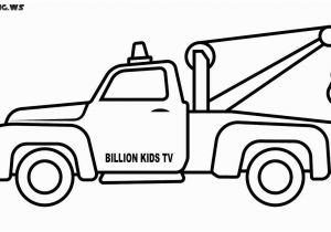 Free Printable tow Truck Coloring Pages tow Truck Drawing