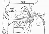 Free Printable Vintage Christmas Coloring Pages Grandparents Day Coloring Pages Grandma Bakes Cookies