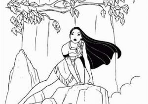 Free Printable Waterfall Coloring Pages S Princess Pocahontas Waterfall Coloring Pages