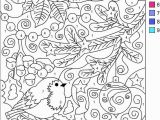 Free Printable Winter Coloring Pages for Kids Detailed Color by Number Printables Color by Number Printables Best