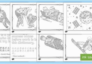 Free Printable Winter Olympics Coloring Pages Winter Olympics 2018 Mindfulness Coloring Worksheets