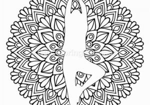 Free Printable Yoga Coloring Pages 8 Yoga Pose Mandala Coloring Pages Free Instant