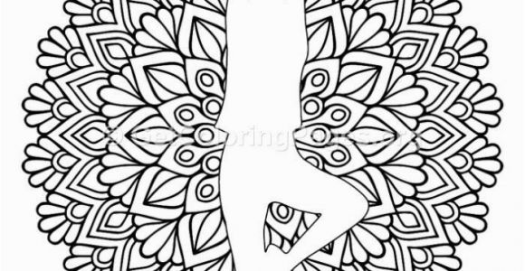 Free Printable Yoga Coloring Pages 8 Yoga Pose Mandala Coloring Pages Free Instant