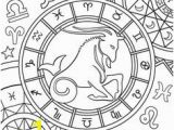 Free Printable Zodiac Coloring Pages 635 Best Zodijako Zenklai Images In 2020