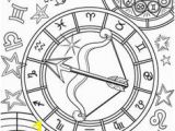 Free Printable Zodiac Coloring Pages 635 Best Zodijako Zenklai Images In 2020