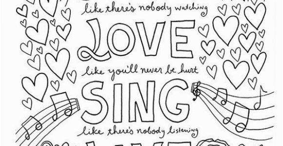 Free Quote Coloring Pages for Adults Free Coloring Book Pages for Grown Ups Inspiring Quotes