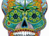 Free Sue Coccia Coloring Pages Wentworth Sugar Skull 200 Piece Sue Coccia Shaped Wooden Jigsaw Puzzle