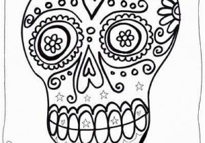 Free Sugar Skull Coloring Pages Dia De Los Muertos Sugar Skull Coloring Pages for Kids