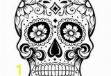 Free Sugar Skull Coloring Pages Free Printable Coloring Pages