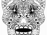 Free Sugar Skull Coloring Pages Sugar Skull Coloring Sheet