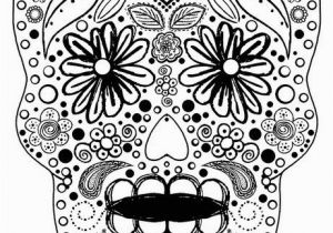 Free Sugar Skull Coloring Pages Sugar Skull Coloring Sheet