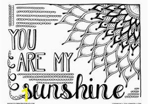 Free Sunflower Coloring Pages for Adults Adult Coloring Pages