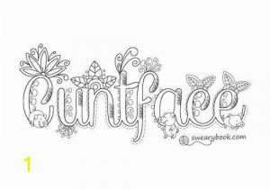 Free Swear Word Coloring Pages for Adults Sweary Coloring Pages Google Search