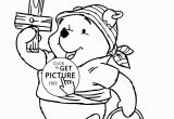 Free Winnie the Pooh Halloween Coloring Pages Happy Halloween and Winnie the Pooh Coloring Page for Kids