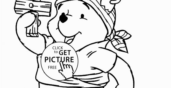 Free Winnie the Pooh Halloween Coloring Pages Happy Halloween and Winnie the Pooh Coloring Page for Kids