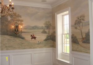 French Country Wall Murals Don T Know why I Am Pelled to Think that A Fox Hunt Mural