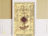 French Door Wall Mural Marauders Map Peel & Stick Mural for Double Door or Wall 2