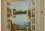 French Door Wall Murals Celebration Florida Mural by Art Effects