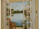 French Door Wall Murals Celebration Florida Mural by Art Effects