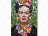 Frida Kahlo Wall Mural Frida Kahlo Canvas Art Wall Decor