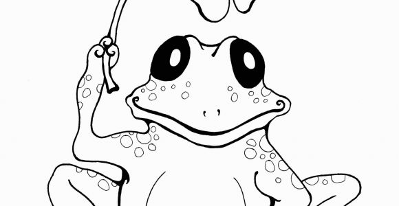 Froggy Learns to Swim Coloring Pages 1 0 3 5 Frog
