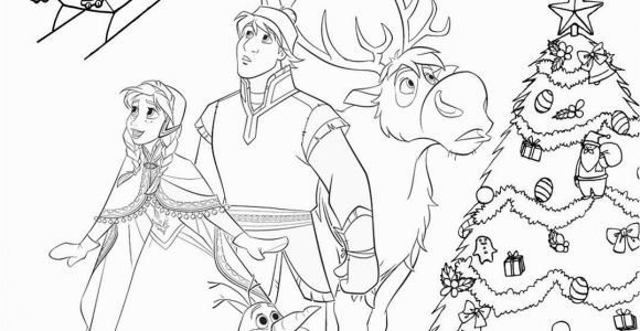 Frozen Christmas Coloring Pages Frozen Christmas Coloring Pages