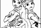 Frozen Fever Elsa and Anna Coloring Pages Frozen Fever Coloring Pages at Getcolorings
