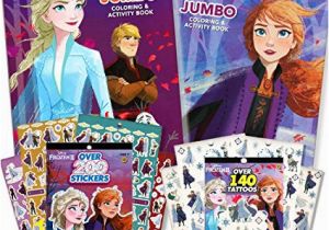 Frozen Ii Coloring Pages Disney Frozen 2 Coloring and Activity Books with Temporary Tattoos and Stickers