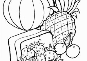 Fruit and Vegetable Coloring Pages Printable Free Printable Fruits and Ve Ables