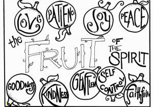 Fruit Of the Spirit Coloring Pages Pdf Fruit Of the Spirit Coloring Pages Free Printables
