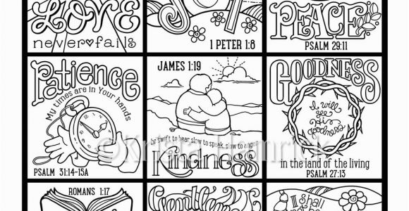 Fruit Of the Spirit Coloring Pages Pdf the Fruit Of the Spirit Coloring Page In Three Sizes 8 5×11