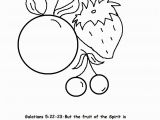 Fruit Of the Spirit Goodness Coloring Page Free Fruit Of the Spirit Goodness Coloring Pages