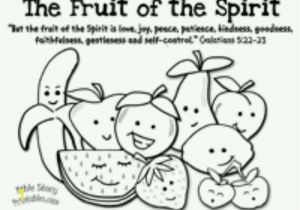 Fruit Of the Spirit Goodness Coloring Page Fruit Of the Spirit Coloring Page