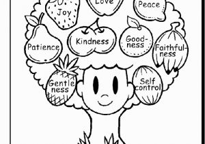 Fruit Of the Spirit Goodness Coloring Page Fruits the Spirit Coloring Pages Coloring Home