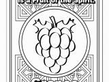 Fruit Of the Spirit Patience Coloring Page Fruit Of the Spirit for Kids