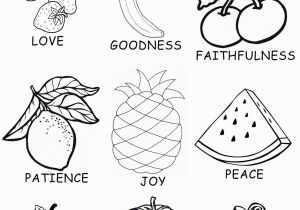 Fruits Of the Holy Spirit Coloring Page 13 top Fresh Fruit Coloring Pages for Kids