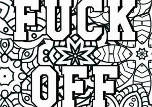 Full Page Curse Word Color Pages Coloring Swear Word Coloring Pages Printable Free for