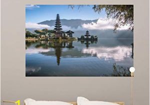 Full Wall Decal Mural Amazon Wallmonkeys Od Temple Bali Indonesia Wall Mural