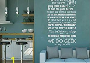 Full Wall Decal Mural In This House We Do Vinyl Wall Sticker Mural Amazon