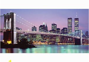 Full Wall Murals New York Biggies Wall Mural 40 X 80 New York Skyline by Fice Depot & Ficemax