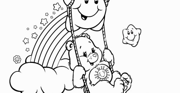 Funshine Care Bear Coloring Pages Color In some Fun with This Funshine Bear Coloring Page From